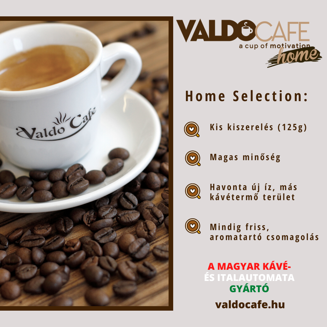 Hamarosan itt a Valdo Cafe Home Selection!